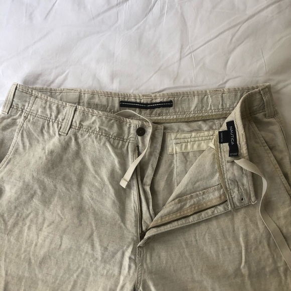 NAUTICA Linen Blend Summer Pants - Picture 4 of 8